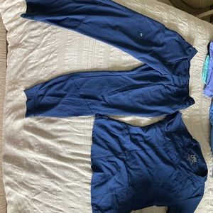 Barco One navy blue scrub set